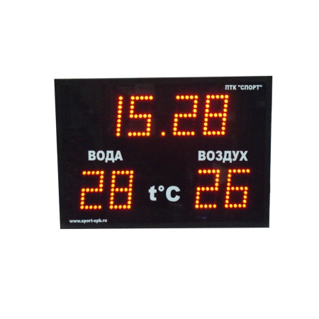 Купить Часы-термометр СТ1.13-2t для бассейна в Ухте 